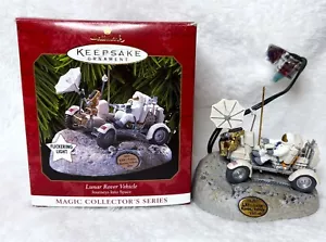 Hallmark Keepsake Ornament 1999 Lunar Rover Vehicle Lights Up WORKS - Picture 1 of 11