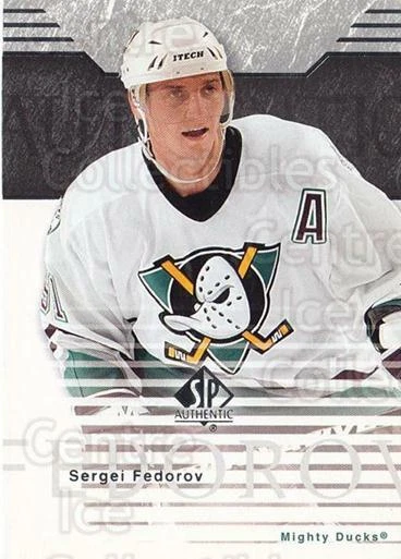 2003-04 SP Authentic #2 Sergei Fedorov - Image 1 of 1