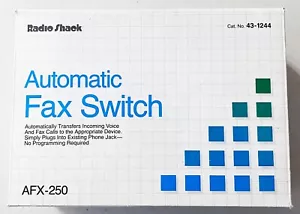 VTG NOS Radio Shack Automatic Fax/Data Switch AFX-250 UNUSED - Picture 1 of 6