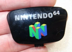 Nintendo N64 Top Cover SOLO LOGOTIPO-Intacto-Solo OK-LEER - Imagen 1 de 6