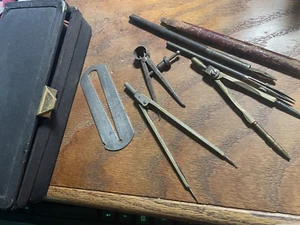 Vtg STARRETT 3” Inside CALIPER JUNE 2, 1885 ATHOL, MASS USA +Screw Gauge More - Bild 1 von 22