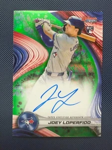 2024 Bowman’s Best - Joey Loperfido Green Autograph 86/99 Toronto Blue Jays Auto - Picture 1 of 2