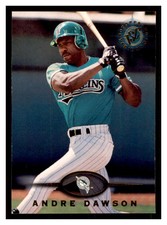 1995 Stadium Club #578 ANDRE DAWSON Florida Marlins