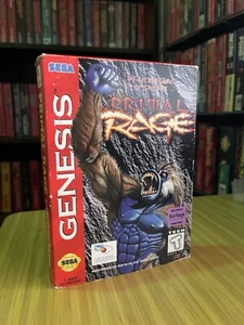 Primal Rage Sega Genesis Box And Cart Tested Working - Picture 1 of 5