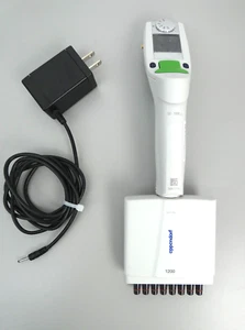 Pipeta electrónica Eppendorf Xplorer de 8 canales, 50-1200ul, con cargador - Imagen 1 de 4