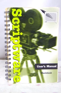 Ancien logiciel de scénarisation SCRIPTWARE manuel d'utilisation Macintosh, 1997 EXC - Photo 1/5