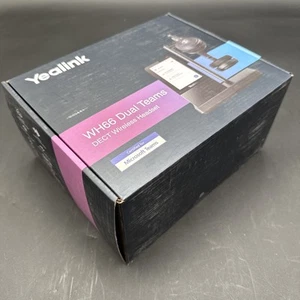 Yealink WH66 DUAL Teams Workstation DECT Wireless Headset WHD622 WHB660 - Photo 1/4