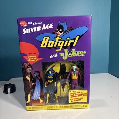 DC Direct Classic Silver Age Batgirl + The Joker HAS BEEN REMOVED FROM THE BOX. - Image 1 of 3