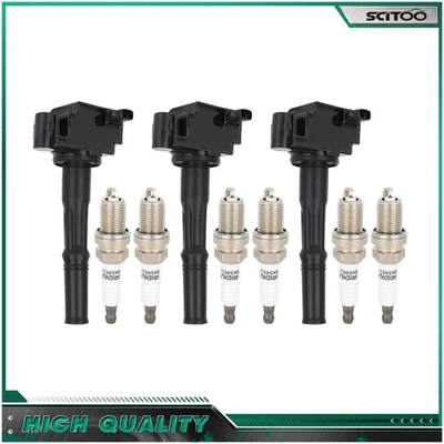 Bobinas de encendido y bujías para Toyota Tundra Tacoma 2003 2004 3,4 L Foto 1 de 4