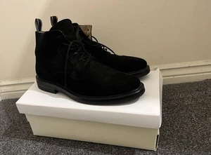 GANT Mens KYREE Black Suede Chukka Boots UK Size 9 / EU 43 - Picture 1 of 6