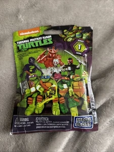 MEGA BLOKS Teenage Mutant Ninja Turtles Blind Bag Single Figures Series 1 - Picture 1 of 2