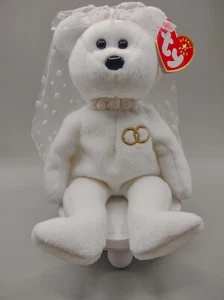 TY Beanie Baby - MRS the Bride Bear  - Imagen 1 de 6