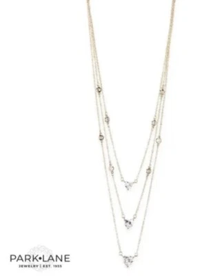 BNIB Park Lane Fantasy necklace in Gold reg $118 3 In 1 - Image 1 of 3