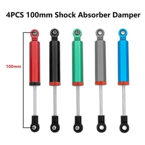 Amortiguador amortiguador 4 piezas 100 mm para 1/10 axial SCX10 90046 Traxxas TRX4 D90 MST - Imagen 1 de 21