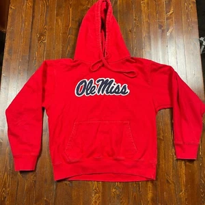 Ole Miss Rebels Little King Youth Large Red Hoodie - Picture 1 of 8