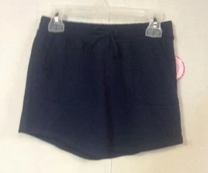  Girls  SO Blue French Terry Elastic Waist Skater Skirt- S 7/8 NWT - Picture 1 of 4