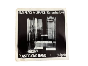 John Lennon Give Peace A Chance Vinyl with Picture Sleeve USA Pressing - Picture 1 of 4