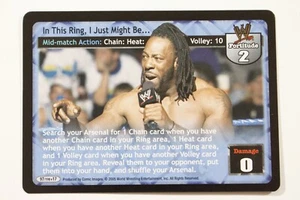 WWE Raw Deal CCG Unforgiven v17 In This Ring, I Just Might Be... #97 NM - Picture 1 of 2