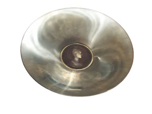 Maria.Anna.Avgvsta.Ferdinandi.Cuenco de acero inoxidable grabado por Cheveron Oil Corp  - Imagen 1 de 9