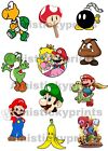 Super Mario Stickers Luigi Yoshi Koopa Troopa
