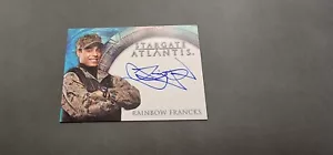 Stargate Heroes Atlantis Autograph Auto Card Rainbow Francks as Lt Aiden Ford - Picture 1 of 2