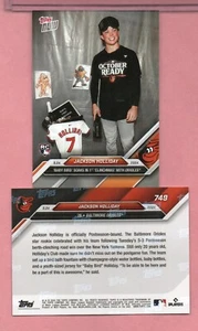 Jackson Holliday 2024 Topps NOW Rookie Baby Bird Clinchmas RC Orioles #749 - Picture 1 of 1