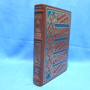 Franklin Library EVA LUNA by ISABEL ALLENDE First Edition SIGNED Leather Gilt - Picture 1 of 11
