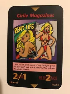 GIRLIE MAGAZINE: Illuminati INWO CCG One With All Edition Group AGB-Karte, Pornos - Bild 1 von 3