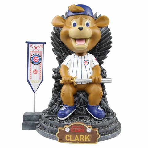 Max Scherzer Chicago Cubs Game of Thrones Iron Throne GOT Bobblehead MLB Cover