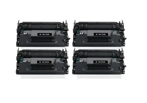 4 Black CF226X 26X High Yield Toner Cartridge fit HP LaserJet Pro M402, MFP M426 - Picture 1 of 1