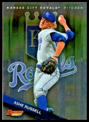 2015 BOWMAN'S BEST TOP PROSPECTS #TP27 ASHE RUSSELL KANSAS CITY ROYALS - Image 1 of 2