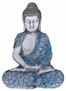Bouddha Figurine Feng-Shui Sculpture de Jardin Zen Statue Méditation 45cm - Photo 1 sur 5