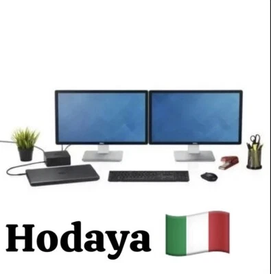 DELL K16A Docking Station , USB-C con 1 alimentatore 130w , Smart working - Immagine 1 di 4