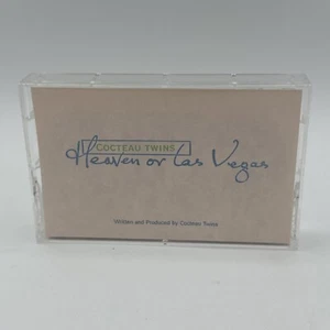 Cocteau Twins Heaven Or Las Vegas 1990 Cassette Tape Advance Promo 4AD C4-93669 - Picture 1 of 12