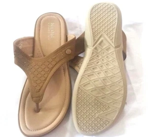 Ladies New Comfort With Straps Post Outdoor Beach Summer Sandals in Size 41 - Picture 1 of 8
