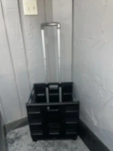 Heavy Duty Carry All Easy Folding Cart 16”tall-15”deep-17”wide-handle Extend-23” - Picture 1 of 10