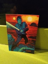 STAR WARS SHADOWS OF THE EMPIRE PROMO CARD SOTE # 3 LUKE SKYWALKER TOPPS 1996