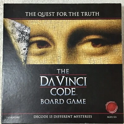 The DA VINCI CODE Board Game - The Quest For The Truth - (2006) - Complete  - Image 1 of 4