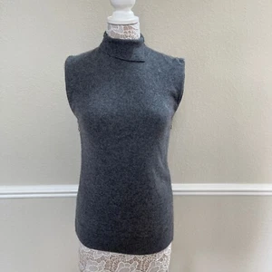 Pre-Owned Women's Neiman Marcus | Cashmere Collection Turtleneck Gray Sz.XS  - Picture 1 of 7