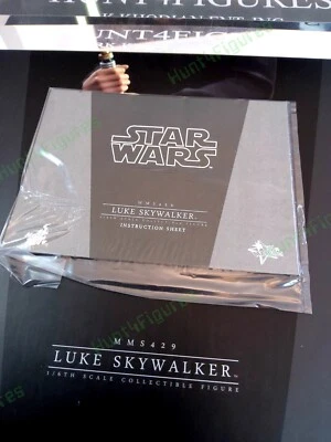 Hot Toys MMS429 Star Wars Luke Skywalker 1/6 figura de acción hoja de instrucciones  Foto 1 de 2
