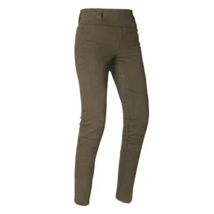 Oxford Super 2.0 Ladies Motorcycle Leggings Aramid Bike Trousers Jeans Khaki - Picture 1 of 10