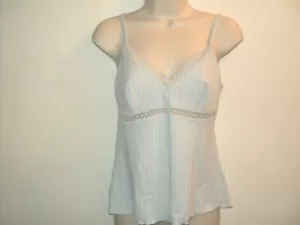 Amoena Cami Size Small Emma SH 0763 Light Blue Camisole - Picture 1 of 4