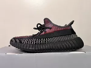 2019 Men's Adidas Yeezy Boost 350 V2 Yecheil Non- Reflective Size 4.5 Used Rare - Picture 1 of 8
