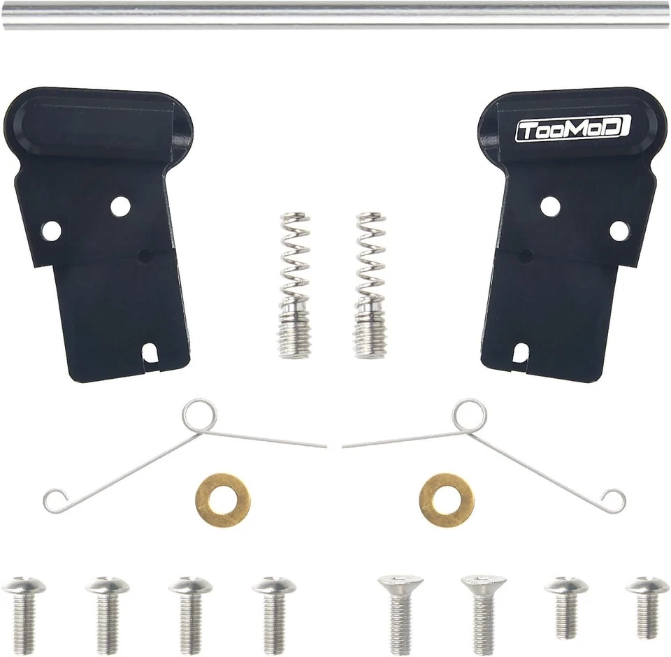 Juego de soportes de eje de chasis de aluminio para Tamyia RC Hornet Grasshopper2 piezas de repuesto Foto 1 de 4