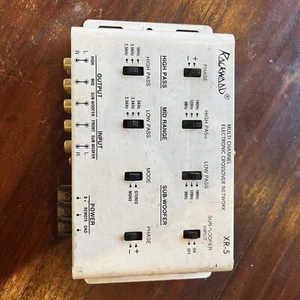 Vintage Rockwood XR-5 Multi Channel Electronic Crossover Network Working - Picture 1 of 13