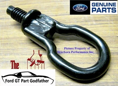 Ford GT GT40 2005,2006 superdeportivo OEM gancho de remolque negro 05/06 como instalado Foto 1 de 3