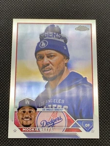 2023 Topps Chrome MOOKIE BETTS Image Variation SP rifrattore #150 DODGERS riacquisto - Foto 1 di 2
