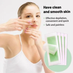 72 Pcs Wax Strips Lip Wax Strips For Women Facial Hair Removal Waxing Strips ABE - Picture 1 of 7