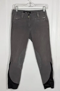 Pantaloni equitazione Ireland Tredstep Solo donna taglia 28R grigio calzoni - Foto 1 di 5