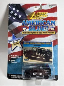 Johnny Lightning American Blue Operations Center 1998 Hummer J36 - Picture 1 of 2